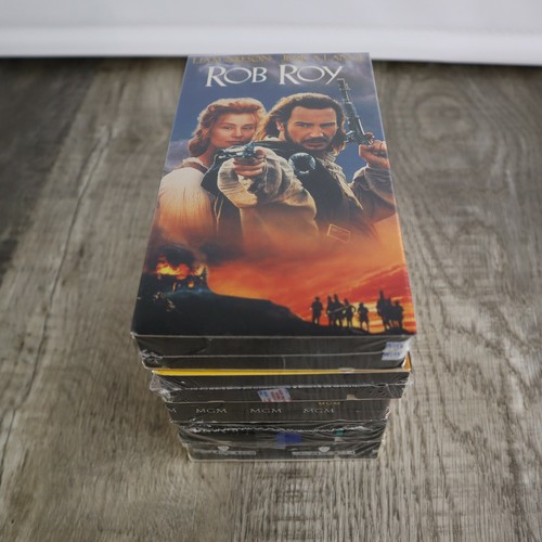 NEW VHS LOT - 5 Neeson Fat Dicaprio Hopkins Costner