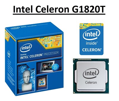 Intel Celeron G1820T SR1CP Dual-Core-Prozessor 2,4 GHz, Sockel LGA1150, 35 W CPU