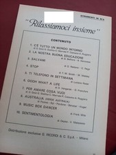 strumenti SI bemolle RETTORE Malepasso 10 Spartiti SAX SOPR. TEN. CLAR. TROMBA