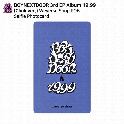 BOYNEXTDOOR 3rd EP Album 19.99 Oliveyoung Weverse Makestar KKT CU POB Photocard - Picture 76 of 79