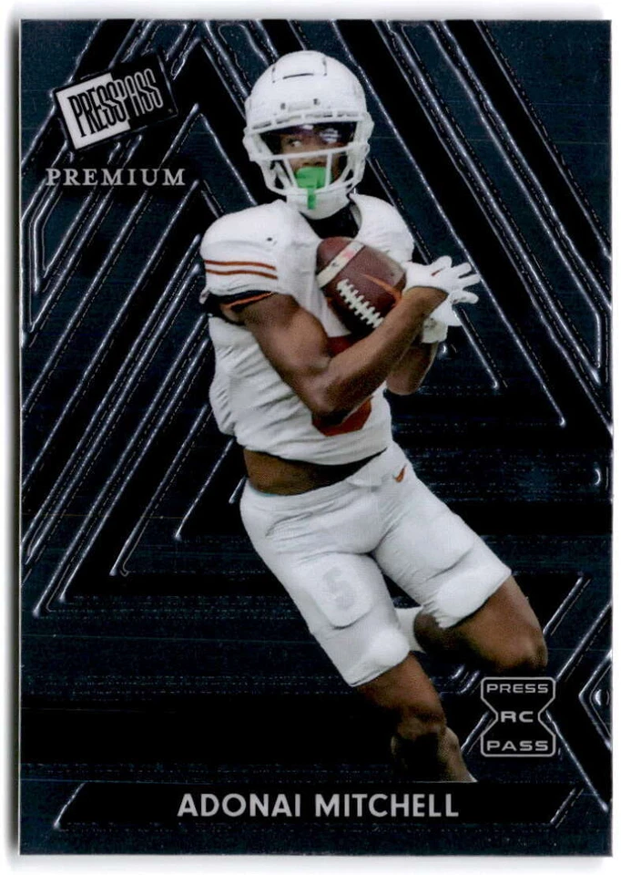 2024 Leaf Press Pass Premium Adonai Mitchell #96