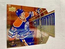 15-16 Connor McDavid Rookie Auto! UD Full Force Goooal! DieCut SSP Gem Mint RC