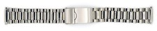 16 - 22mm Stainless Steel Oyster Metal Watch Bracelet With Tri Fold Clasp