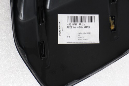 Parachoques delantero para 2016-19 Q7 parrilla lateral izquierda inserción bisel negro juego de 3 piezas original - Imagen 10 de 13