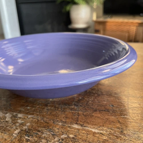 GIBSON DESIGNS Main Street Lavender Soup/Cereal Bowl 8 3/8" Ceramic VTG