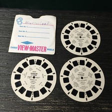 vintage View master 3 reel set Marineland of Florida complete A542