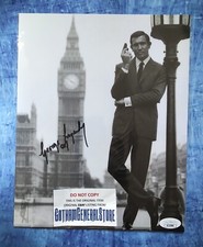 George Lazenby Hand Signed 8x10 Photo COA James Bond NO US TARIFFS