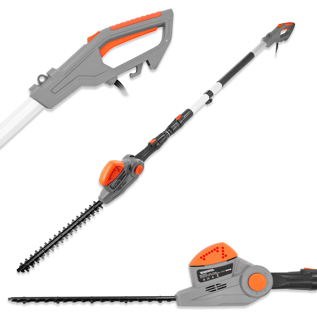 Corded long reach hedge trimmer deals