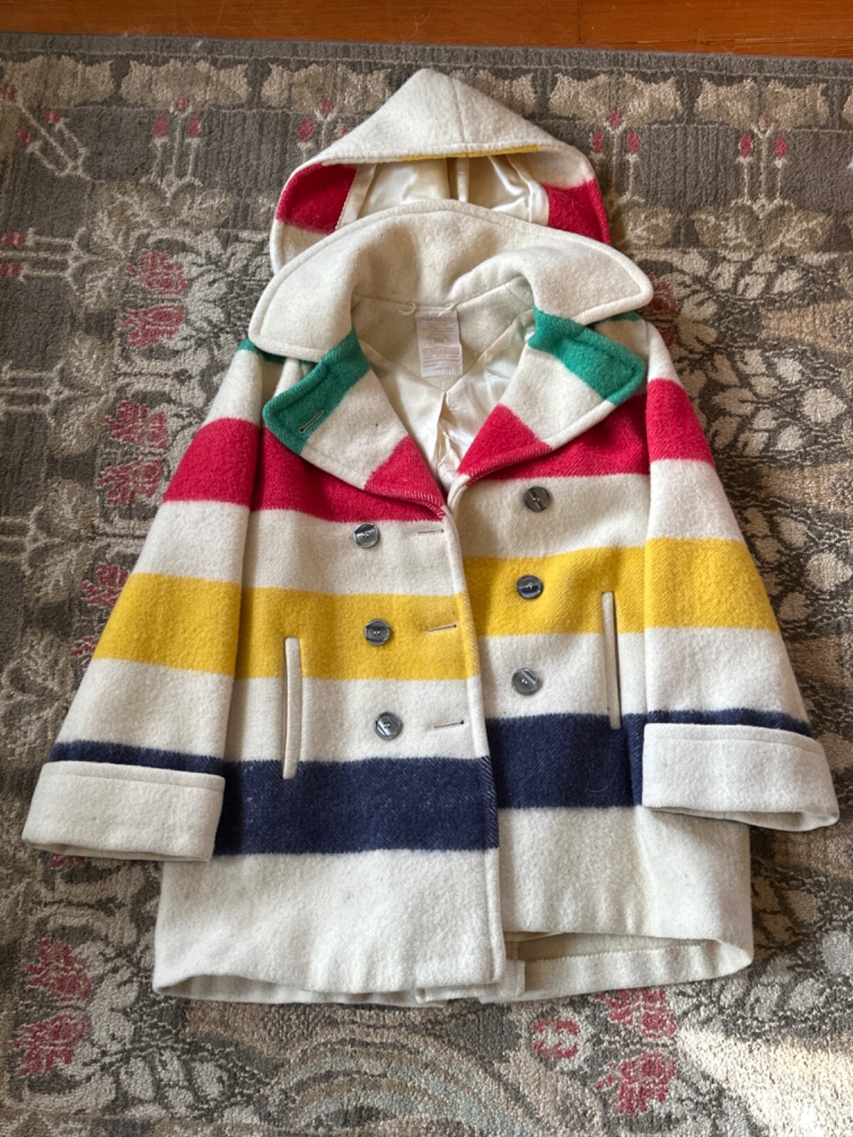 Vintage Hudson Bay Company Blanket Coat eBay