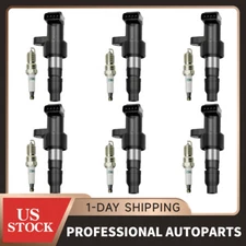 Ignition Coil & Iridium Spark Plug For 2003-08 Jaguar S-Type X-Type 3.0L UF435