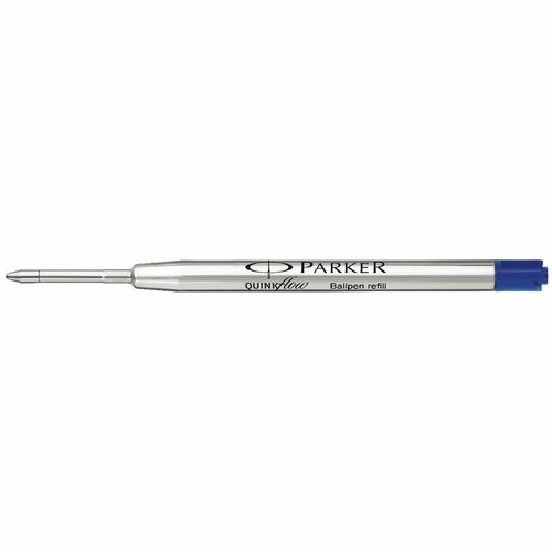 2x Genuine Parker BALL POINT Refill Medium / Fine BLACK / BLUE New UK - Picture 6 of 10