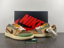 Jordan 1 Retro Low OG Zion Williamson Voodoo Men's Size US 7-12