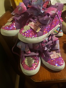 purple jojo siwa shoes