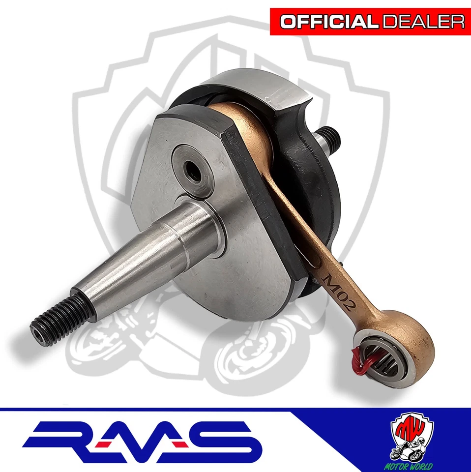 ALBERO MOTORE TIPO ORIGINALE CONO 19 PER VESPA 50 SPECIAL L R N - Immagine 2 di 2