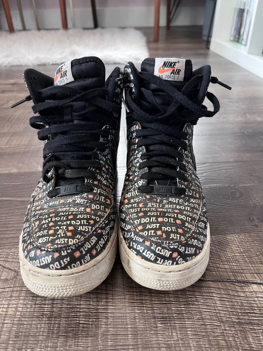 Air force 1 high just do sales it pack black