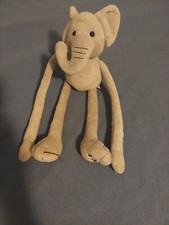 FAO Schwartz Long Sliding Adjustable Arms  Legs Elephant Plush 16" Toys R Us