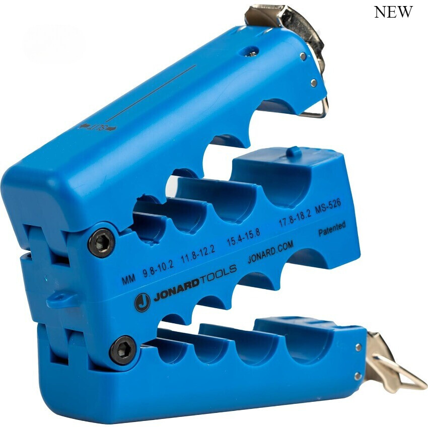 Jonard Tools Mid Span Slit & Ring Tool, 10.2 mm-18.2 mm, ‎MS-526