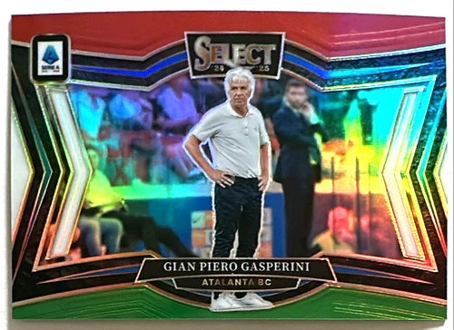 2024-25 Select Serie A Gian Piero Gasperini Multi-Color Prizm Atalanta #232