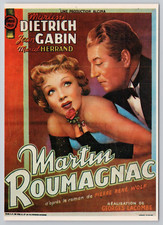 The Room Upstairs 1946 Film Marlene Dietrich - French LanguageMovie Postcard