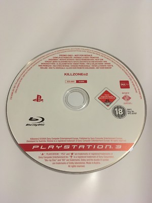 Killzone 2 Promo Disc Playstation 3 Ps3 Spiel BCES-00081 Kill Zone