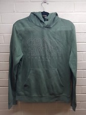 Crosshatch Men's Green Long Sleeve Jumper Size Small