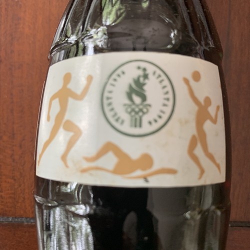RARE 1996 Coca Cola Bottle 8 oz Atlanta GA Olympics Commemorative Bottle - Picture 2 of 3