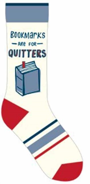 Bookmarks Are for Quitters Socks 9781423653028 - Free Tracked Delivery