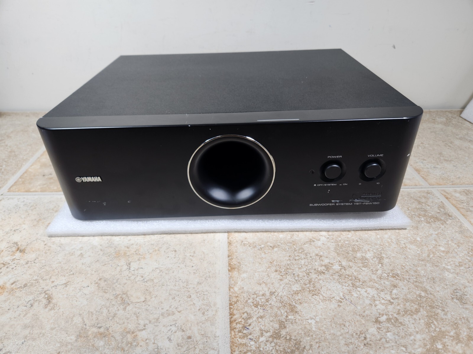 YAMAHA Subwoofer YSTFSW150, Testedworks. eBay