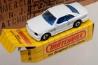 MATCHBOX LESNEY SUPERFAST #MB43 MERCEDES BENZ AMG, WHITE, BLUE INT., BOXED NEW