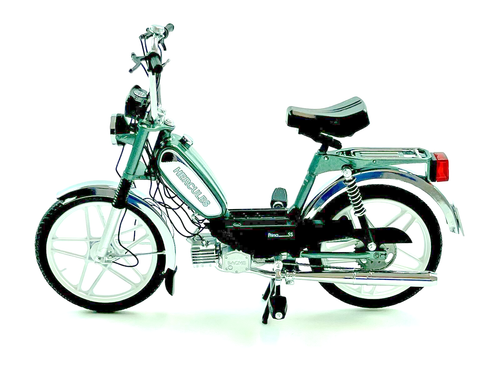 Mofa Modell Maßstab 1:10 Hercules Prima 5S jadegrün metallic von 50cc Legends Mo - Bild 1 von 12