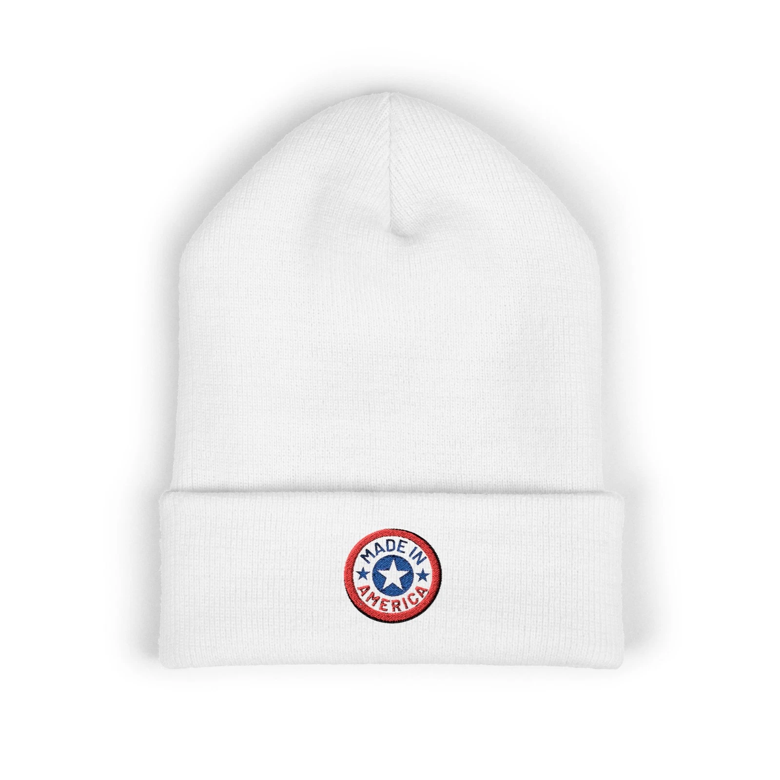 Classic Cuffed Beanie with Custom Embroidery, Winter Hat, Gift for Him, Fashion