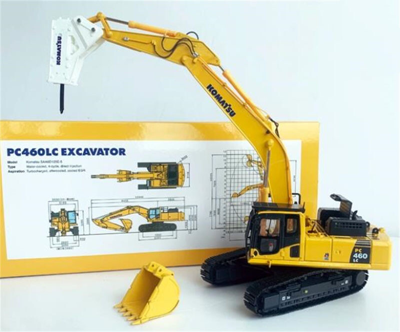 ミニカー 1/50 コマツ KOMATSU PC460LC-8 建機 ミニカー 1/50 コマツ KOMATSU PC460LC-8 建機