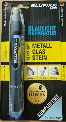 Blufixx - Blaulicht Reparaturstift Starter Set (klar) MGS für Metall Glas Stein - Bild 1 von 1