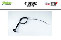 Fte Kupplungsseil Kupplungszug 4101802 FüR 19E Vw Golf 2 1G1 Jetta 1G2 165 1 16