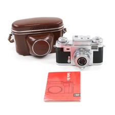 ZEISS IKON CONTAX IIIA COLOR DIAL LAST BATCH INTERN SYNC CARL ZEISS 50MM TESSAR