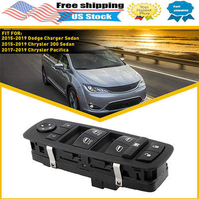 Master Power Window Switch For 2015-2019 Charger Sedan 2017-19 Chrysler Pacifica