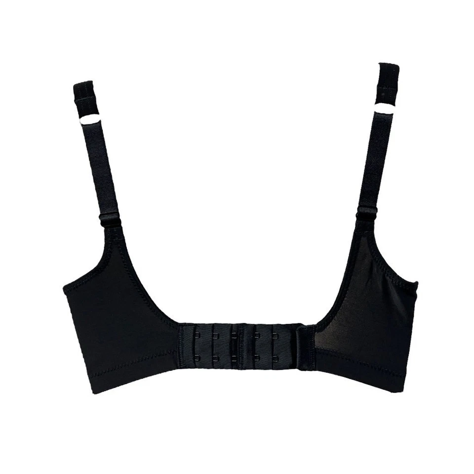 Elle Macpherson Intimates Bra 32C Black Nursing Maternity Lace Wireless Soft New - Image 3 of 4