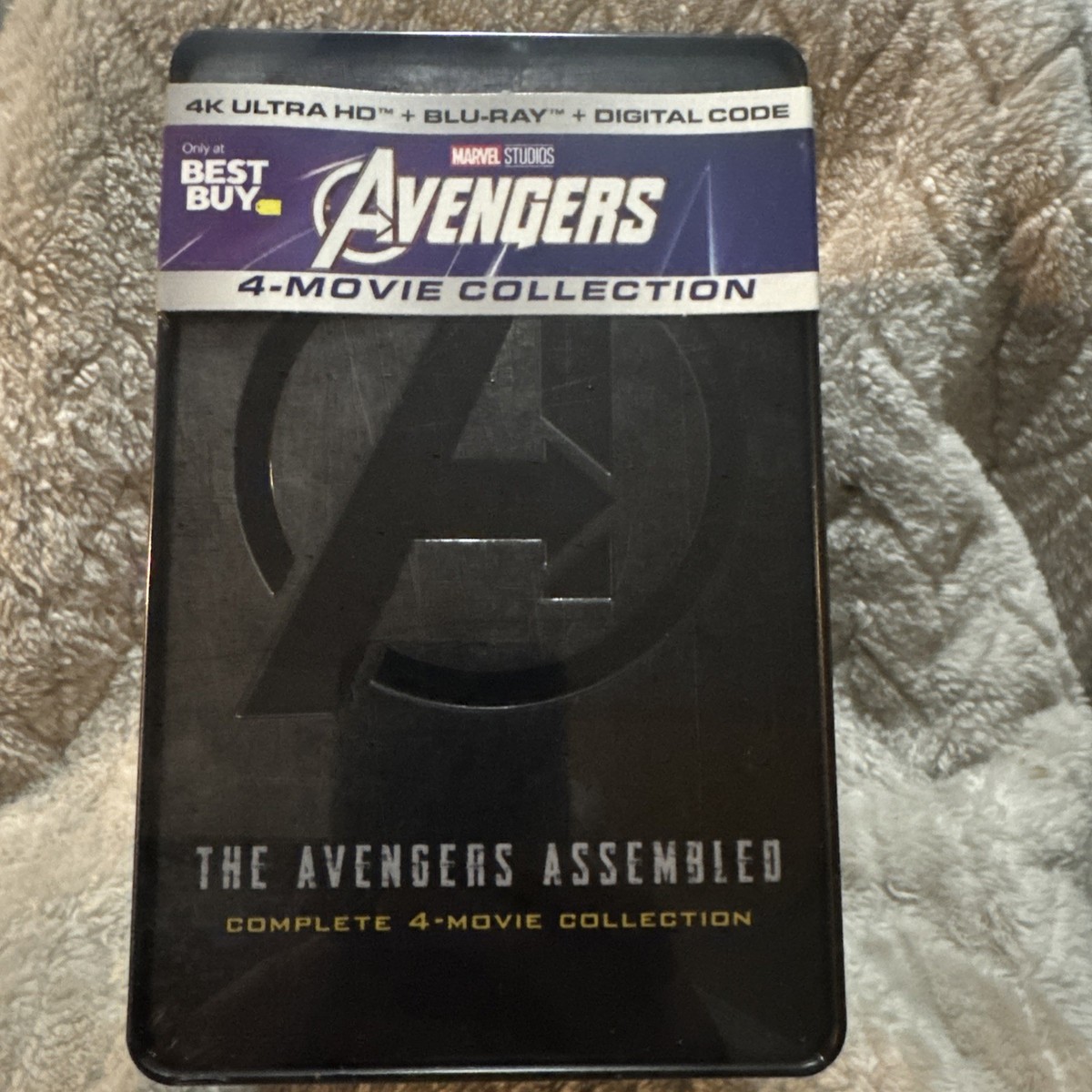 アベンジャーズ 4K UHD 4 MOVIE COLLECTION The Avengers Assembled - 4K UHD + BLU-RAY Complete 4-Movie