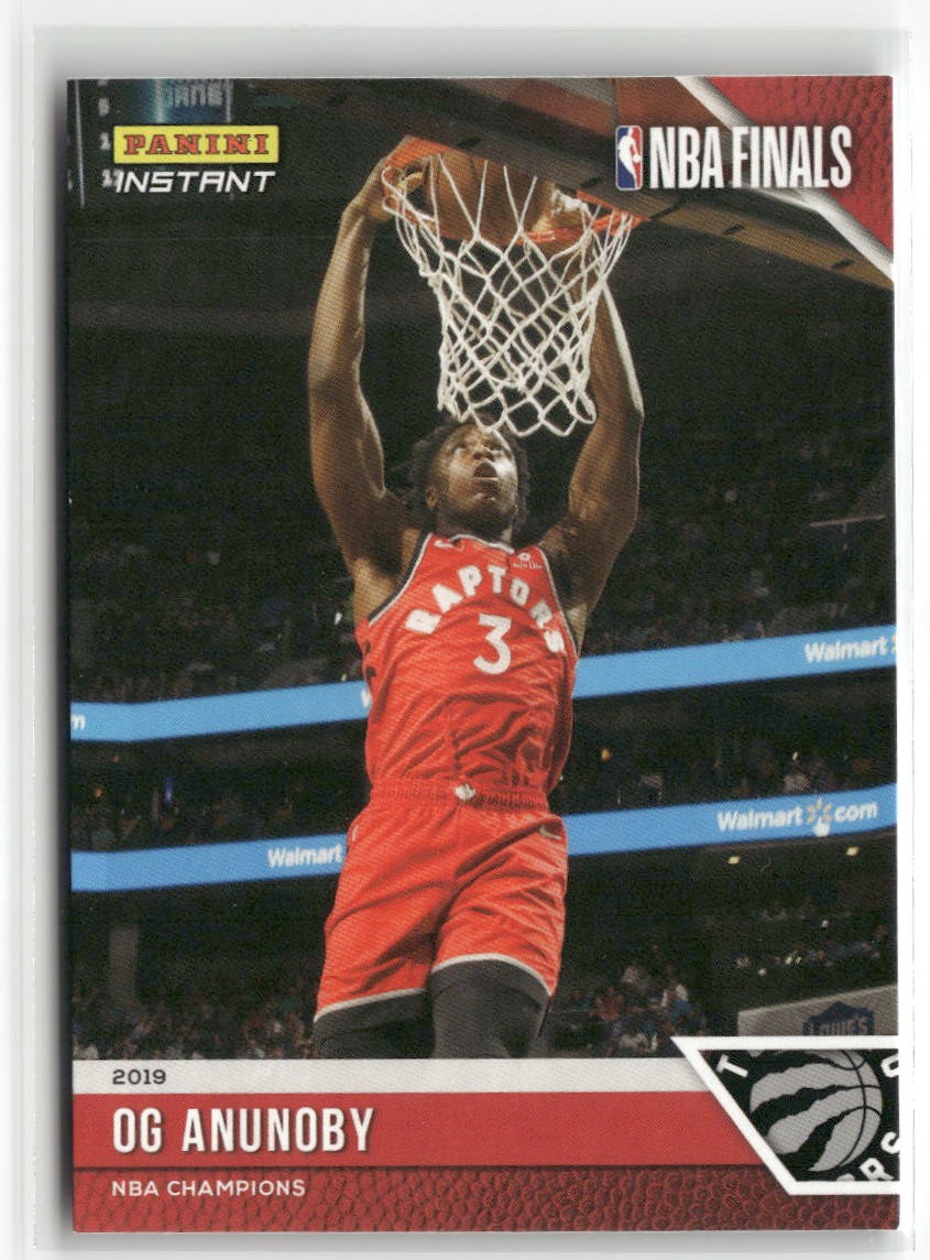 2019 Panini Toronto Raptors NBA Champions #3 OG Anunoby ☘️165