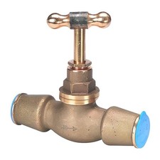 E2996 - TALBOT MDPE 32mm Gunmetal Stopcock - FREE Next-Day Delivery