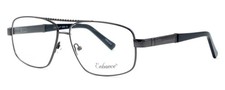 Calabria Enhance 3991 Pilot Metal Reading Glasses 5.00 Coffee Brown Men Designe