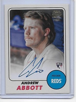 2024 Topps Archives '68 Fan Favorites ANDREW ABBOTT rookie Cincinnati Reds 