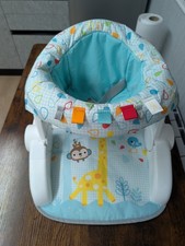 Baby Seat Support Chair Infant Sit Up Floor Seat Booster Soft Cushion Jungle...