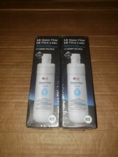 Genuine LG LT1000P/PC/PCS ADQ747935 Refrigerator Water Filter Lot of 2