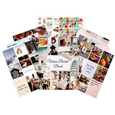 Vision Board Kit 1400+ Pieces Magazines Pictures Quotes Positive Affirmations