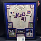 Tom Seaver Signed Jersey New York Mets Mitchell & Ness HOF 92 PSA COA PSA/DNA