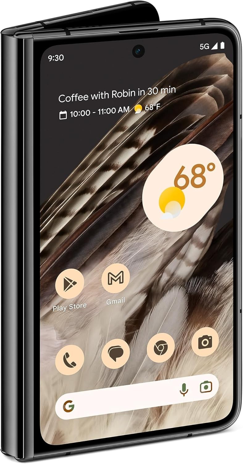 GOOGLE PIXEL FOLD 5G- OBSIDIAN BLACK - 256GB 12GB RAM - UNLOCKED - PRISTINE