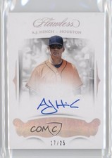 2018 Panini Flawless Flawless Signatures /25 AJ Hinch #FS-AH Auto n5h