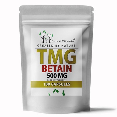 Betain TMG 500 mg   100/200 Kapseln | Unterstützung für Stoffwechsel Leber Herz