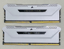 USED - TEST PASSED CORSAIR RGB 32GB 2x16GB DDR4 3600 DESKTOP RAM - READ